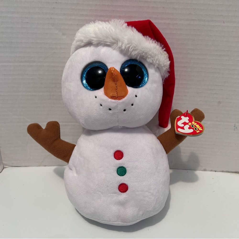 Ty Beanie Boo - Scoop the Snowman - 9"